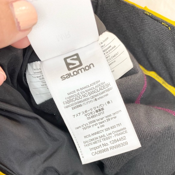 Salomon AdvanceSkin Dry Snow Pants 10k/10k - Picture 9 of 16